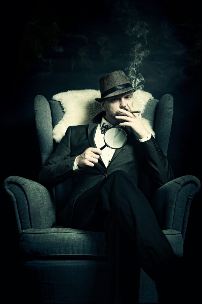 detective, mysterious, crime, man, smoking, magnifying glass, magnifier, suit, hat, cigar, smoke, portrait, sitting, armchair, thriller, dark, investigator, investigation, sherlock holmes, fbi, suspense, retro, identity, detective, detective, investigator, sherlock holmes, sherlock holmes, sherlock holmes, sherlock holmes, sherlock holmes, fbi